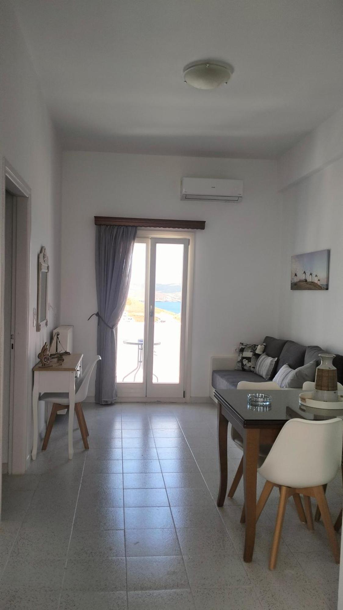 Θέαστρον - Theastron House With Great View In Chora Apartment Pera Gyalos Ngoại thất bức ảnh