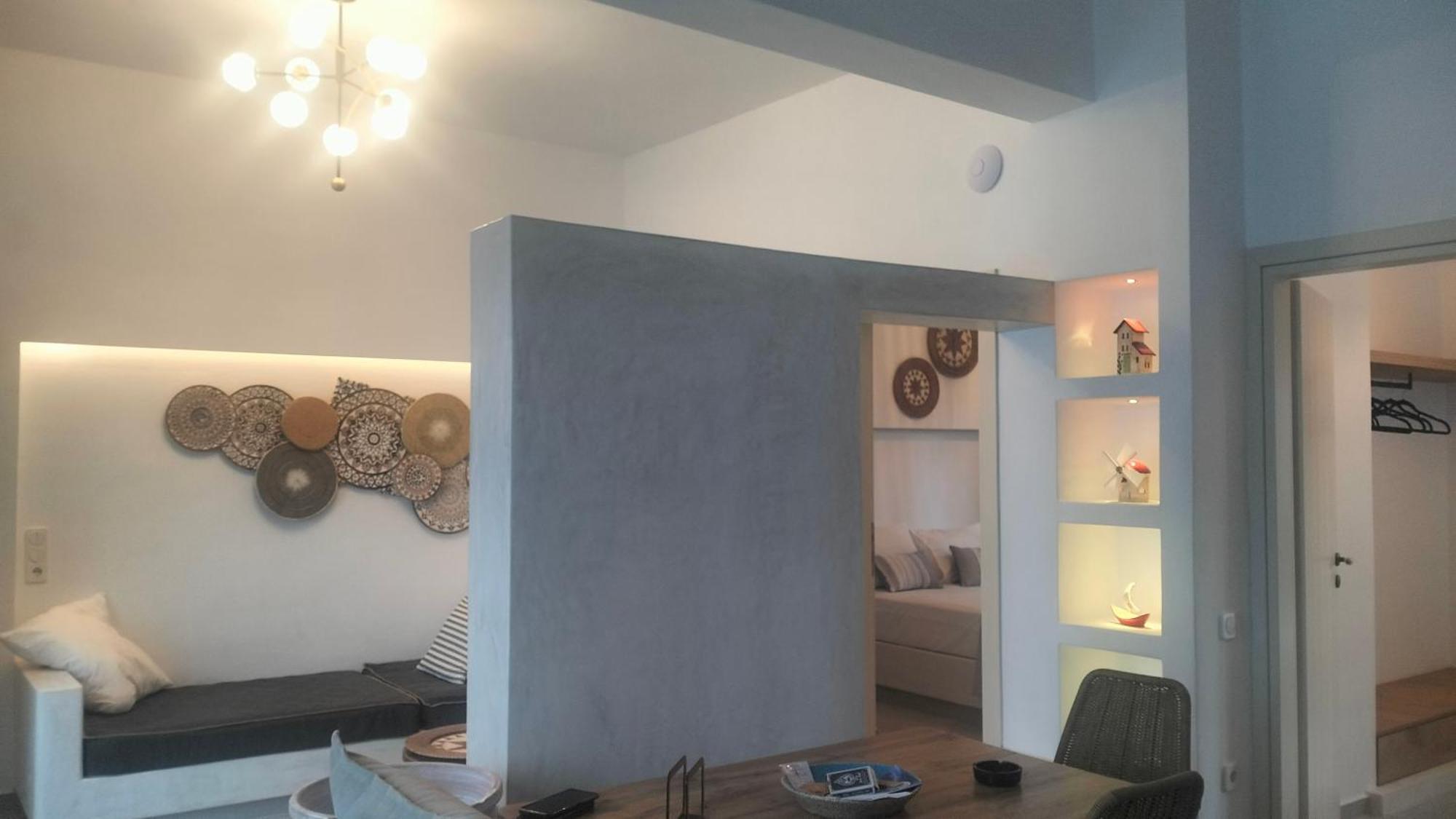 Θέαστρον - Theastron House With Great View In Chora Apartment Pera Gyalos Ngoại thất bức ảnh
